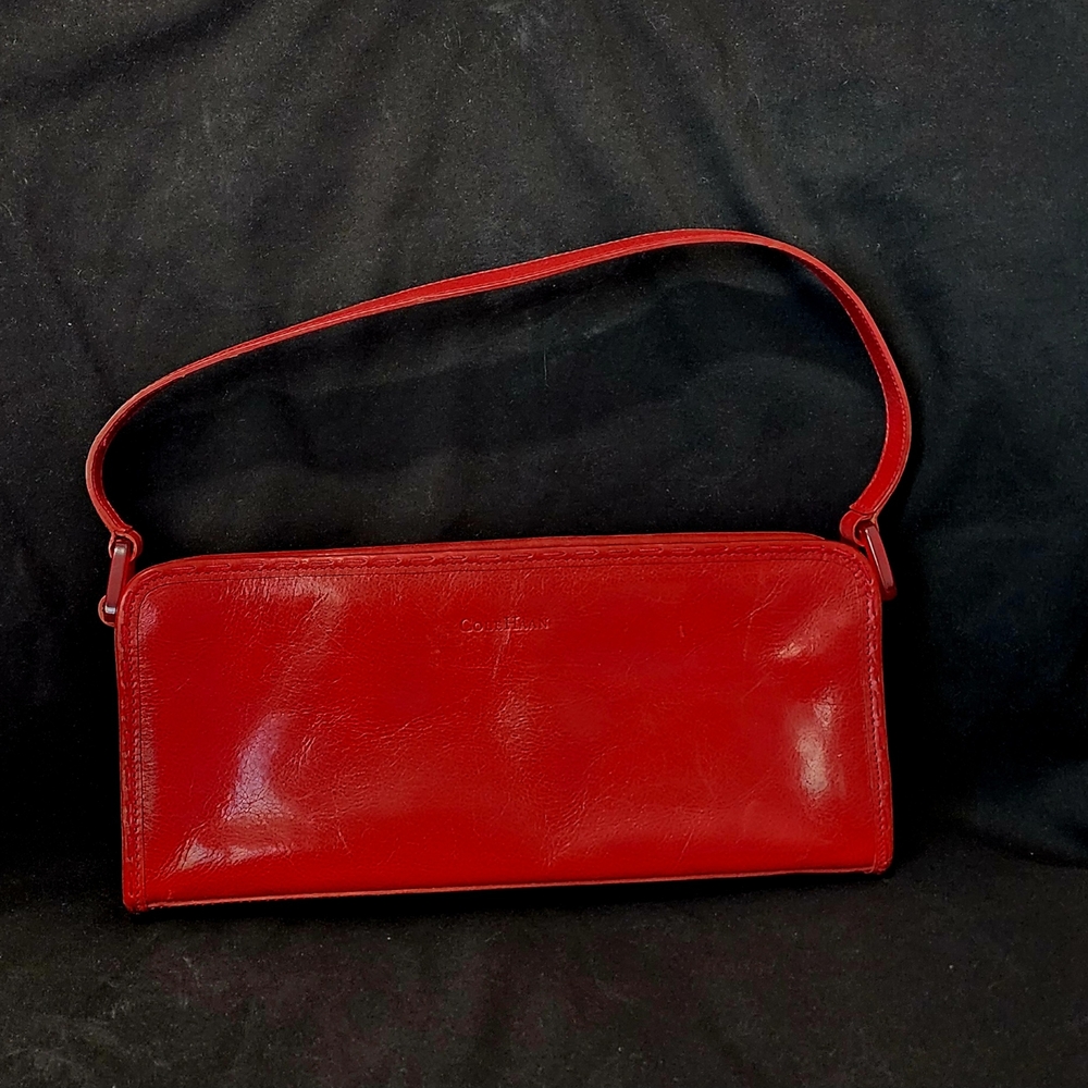 Cole Haan Red Leather Purse